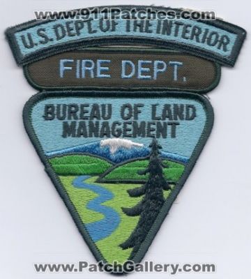 Bureau of Land Management US Department of the Interior Fire Department (California)
Thanks to PaulsFirePatches.com for this scan.
Keywords: blm dept. u.s. us