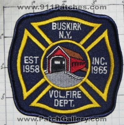 Buskirk Volunteer Fire Department (New York)
Thanks to swmpside for this picture.
Keywords: vol. dept. inc. n.y.