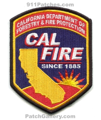 California Department of Forestry and Fire Protection CAL Patch (California)
Scan By: PatchGallery.com
Keywords: dept. & since 1885