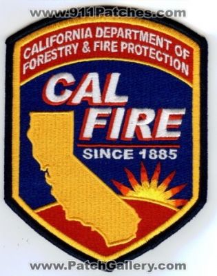 California Department of Forestry and Fire Protection (California)
Thanks to PaulsFirePatches.com for this scan.
Keywords: dept. & cal