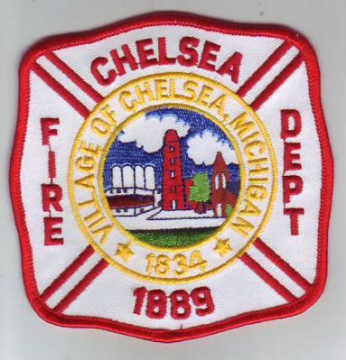 Chelsea Fire Dept (Michigan)
Thanks to Dave Slade for this scan.
Keywords: department village of