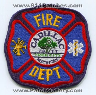 Cadillac Fire Department (Michigan)
Scan By: PatchGallery.com
Keywords: dept. tree city