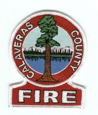 Calaveras County Fire
Thanks to PaulsFirePatches.com for this scan.
Keywords: california