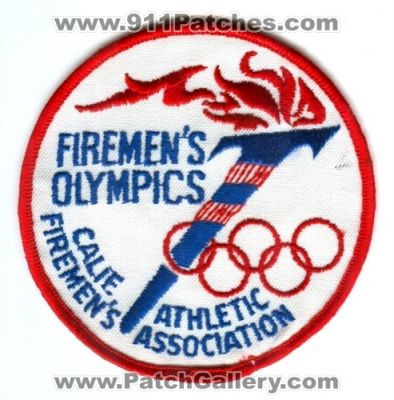 California Athletic Firemens Association Olympics (California)
Scan By: PatchGallery.com
Keywords: firemen's calif.