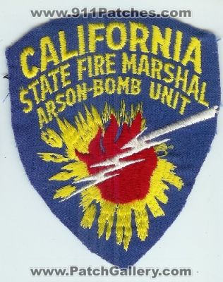 California State Fire Marshal Arson Bomb Unit (California)
Thanks to Mark C Barilovich for this scan.
