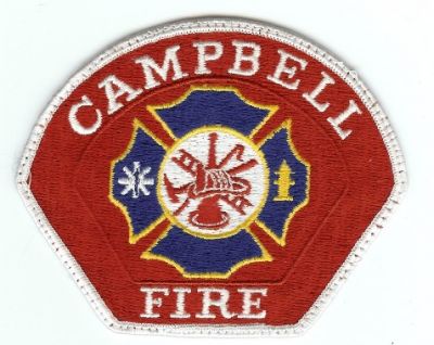 Campbell Fire
Thanks to PaulsFirePatches.com for this scan.
Keywords: california