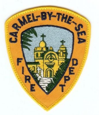 Carmel By The Sea Fire Dept
Thanks to PaulsFirePatches.com for this scan.
Keywords: california department