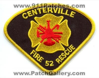 Centerville Fire Rescue Department 52 Patch (California)
Scan By: PatchGallery.com
Keywords: dept. shasta county co.