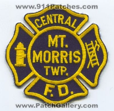 Central Fire Department (Michigan)
Scan By: PatchGallery.com
Keywords: dept. mount mt. morris township twp. f.d. fd
