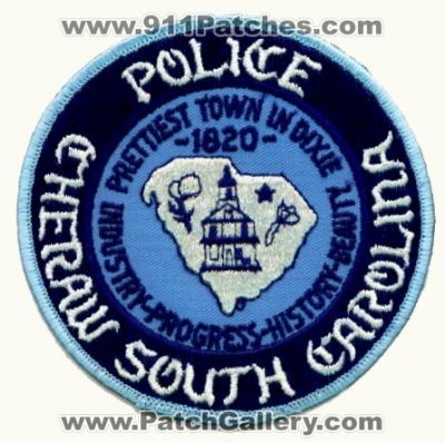 Cheraw Police (South Carolina)
Thanks to apdsgt for this scan.
