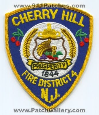Cherry Hill Fire District 4 (New Jersey)
Scan By: PatchGallery.com
Keywords: department dept. n.j. nj