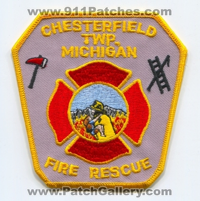 Chesterfield Township Fire Rescue Department Patch (Michigan)
Scan By: PatchGallery.com
Keywords: twp. dept.