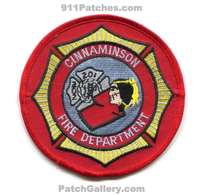 Cinnaminson Fire Department 201 202 Patch (New Jersey)
Scan By: PatchGallery.com
Keywords: dept.