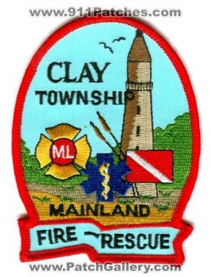 Clay Township Mainland Fire Rescue (Michigan)
Scan By: PatchGallery.com
Keywords: department dept.