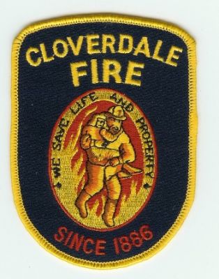 Cloverdale Fire
Thanks to PaulsFirePatches.com for this scan.
Keywords: california
