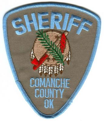 Comanche County Sheriff (Oklahoma)
Scan By: PatchGallery.com
