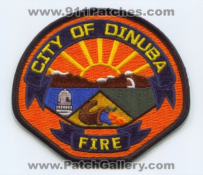 Dinuba Fire Department Patch (California)
Scan By: PatchGallery.com
Keywords: city of dept.