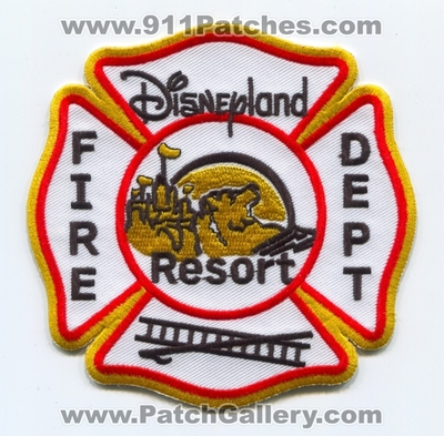 Disneyland Resort Fire Department Patch (California)
[b]Scan From: Our Collection[/b]
Keywords: dept. mickey mouse
