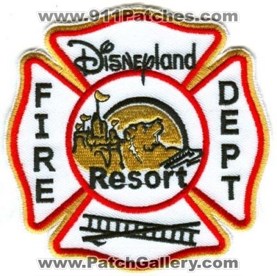 Disneyland Resort Fire Department Patch (California)
[b]Scan From: Our Collection[/b]
Keywords: dept. park walt disney mickey mouse