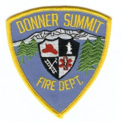 Donner Summit Fire Dept
Thanks to PaulsFirePatches.com for this scan.
Keywords: california department
