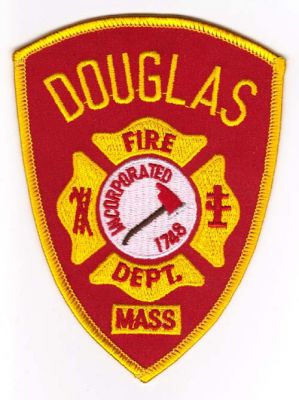 Douglas Fire Dept
Thanks to Michael J Barnes for this scan.
Keywords: massachusetts department