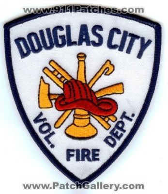 Douglas City Volunteer Fire Department (California)
Thanks to PaulsFirePatches.com for this scan.
Keywords: vol. dept.