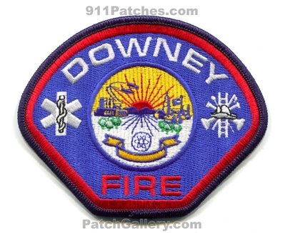Downey Fire Department Patch (California)
Scan By: PatchGallery.com
Keywords: dept.