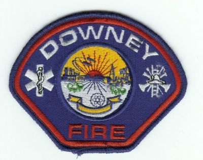 Downey Fire
Thanks to PaulsFirePatches.com for this scan.
Keywords: california