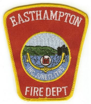 Easthampton Fire Dept
Thanks to PaulsFirePatches.com for this scan.
Keywords: massachusetts department