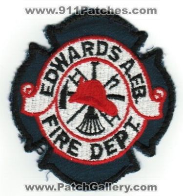 Edwards AFB Fire Department (California)
Thanks to PaulsFirePatches.com for this scan.
Keywords: air force base a.f.b. usaf dept.