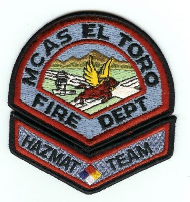 El Toro MCAS Fire Dept HazMat Team
Thanks to PaulsFirePatches.com for this scan.
Keywords: california department marine corps air station haz mat