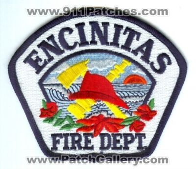 Encinitas Fire Department (California)
Scan By: PatchGallery.com
Keywords: dept.