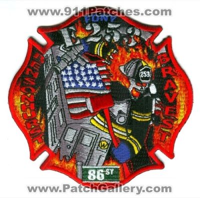 New York City Fire Department FDNY Engine 253 (New York)
Scan By: PatchGallery.com
Keywords: dept. of bensonhurst bravest 86st e253