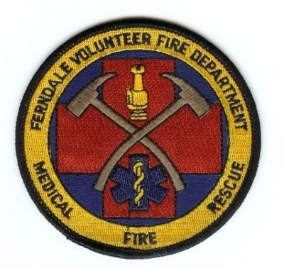 Ferndale Volunteer Fire Department
Thanks to PaulsFirePatches.com for this scan.
Keywords: california medical rescue