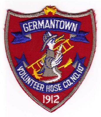 Germantown Volunteer Hose Co No 10
Thanks to Michael J Barnes for this scan.
Keywords: connecticut fire company number