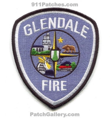 Glendale Fire Department Patch (California)
Scan By: PatchGallery.com
