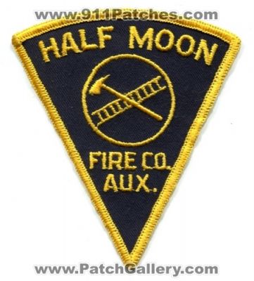 Half Moon Fire Company Auxiliary (New York)
Scan By: PatchGallery.com
Keywords: co. aux.