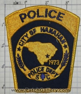 Hanahan Police Department (South Carolina)
Thanks to swmpside for this picture.
Keywords: city of dept. sc