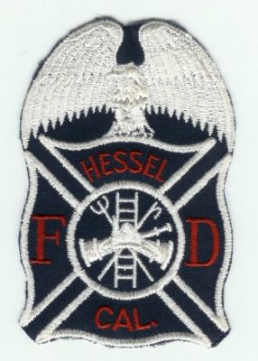Hessel FD
Thanks to PaulsFirePatches.com for this scan.
Keywords: california fire department