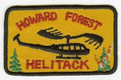 Howard Forest Helitack
Thanks to PaulsFirePatches.com for this scan.
Keywords: california fire wildland helicopter