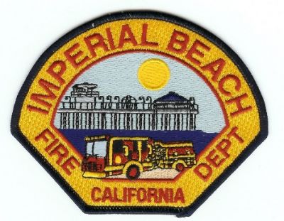 Imperial Beach Fire Dept
Thanks to PaulsFirePatches.com for this scan.
Keywords: california department