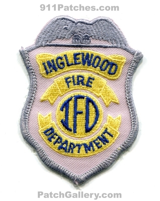 Inglewood Fire Department Patch (California)
Scan By: PatchGallery.com
Keywords: dept. ifd