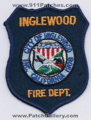 Inglewood Fire Department (California)
Thanks to Paul Howard for this scan. 
Keywords: dept. city of