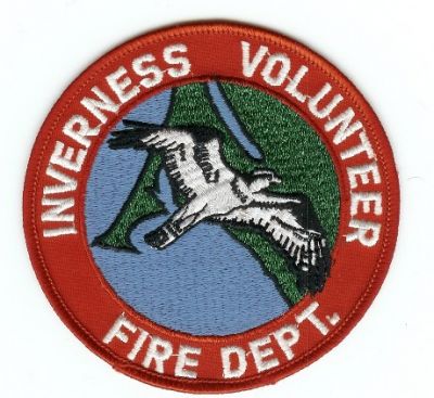 Inverness Volunteer Fire Dept
Thanks to PaulsFirePatches.com for this scan.
Keywords: california department
