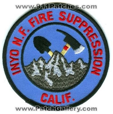 Inyo National Forest Fire Suppression (California)
Scan By: PatchGallery.com
Keywords: n.f. nf wildland wildfire calif.