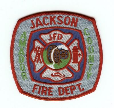 Jackson Fire Dept
Thanks to PaulsFirePatches.com for this scan.
Keywords: california department amador county jfd