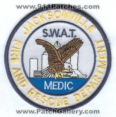 Jacksonville Fire and Rescue Department SWAT Medic (Florida)
Scan By: PatchGallery.com
Keywords: jfrd & dept. s.w.a.t. ems