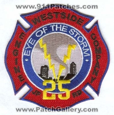 Jacksonville Fire and Rescue Department Station 25 (Florida)
Scan By: PatchGallery.com
Keywords: jfrd & dept. company engine westside eye of the storm