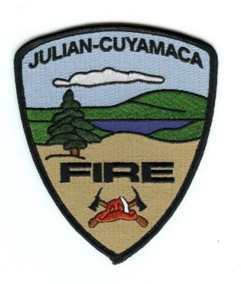 Julian Cuyamaca Fire
Thanks to PaulsFirePatches.com for this scan.
Keywords: california