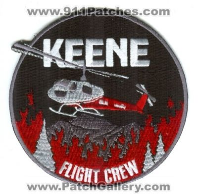 Keene Flight Crew Helicopter Forest Fire Wildfire Wildland Patch (California)
Scan By: PatchGallery.com
